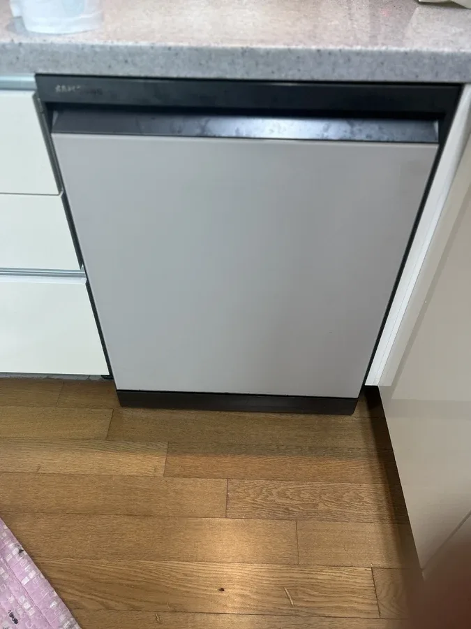 식기세척기 설치 업체 작업 후 사진